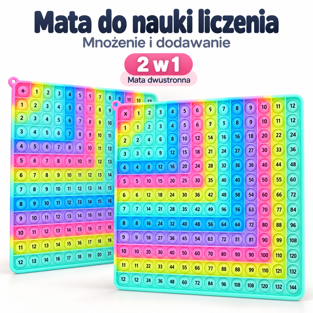 Matematyczna Tablica Sensoryczna 2w1