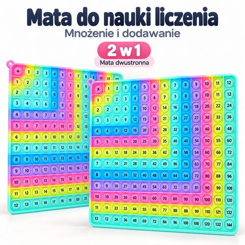 Matematyczna Tablica Sensoryczna 2w1