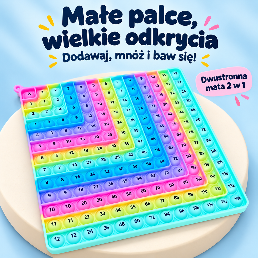 Matematyczna Tablica Sensoryczna 2w1